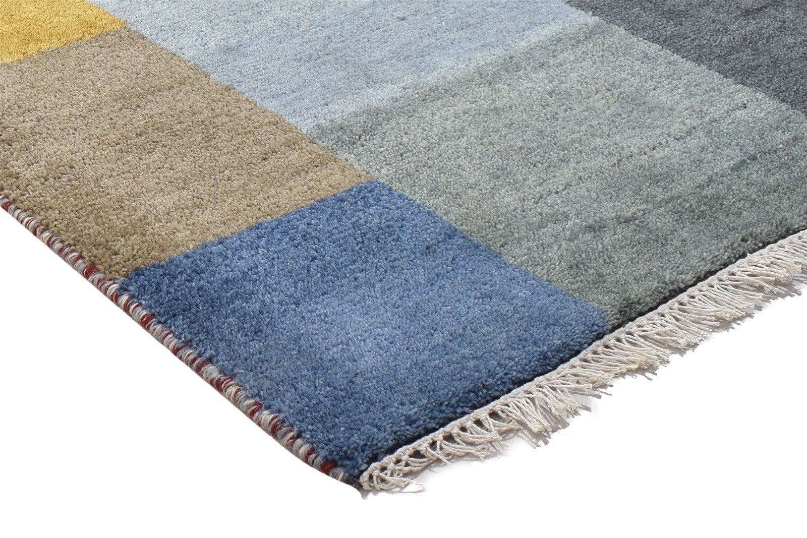 Jaymee Hand Knotted Multi Color Wool Rug 2'6 X 5' Persien Gabbeh Tribal 7864316723349