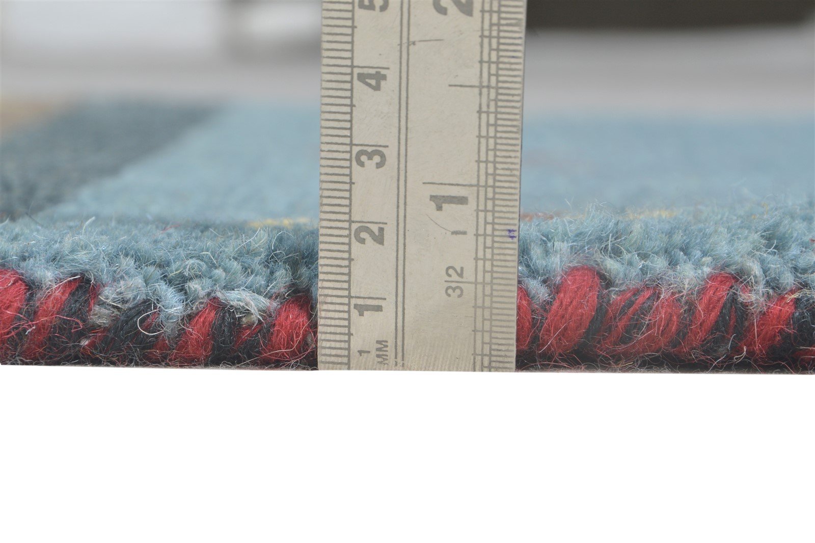 Hand Knotted Multi Color Wool Rug 2X3 Southwestern American Tribal Small Carpet 7865056985237