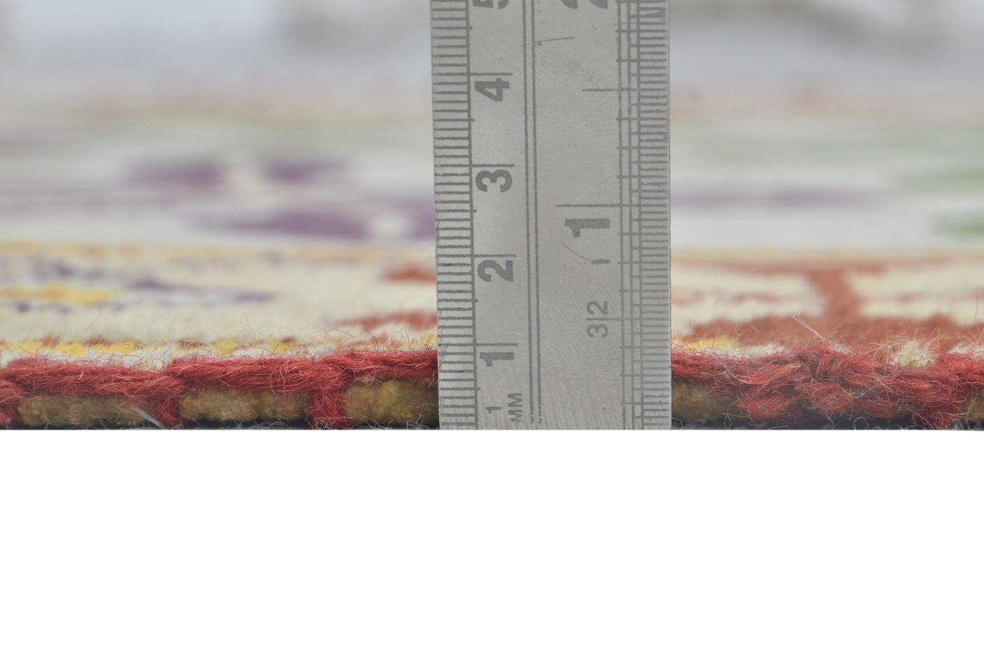 Hand Knotted Multi Color Wool Rug 4X6 Modern French Oriental Room Size Carpet 7864873812117