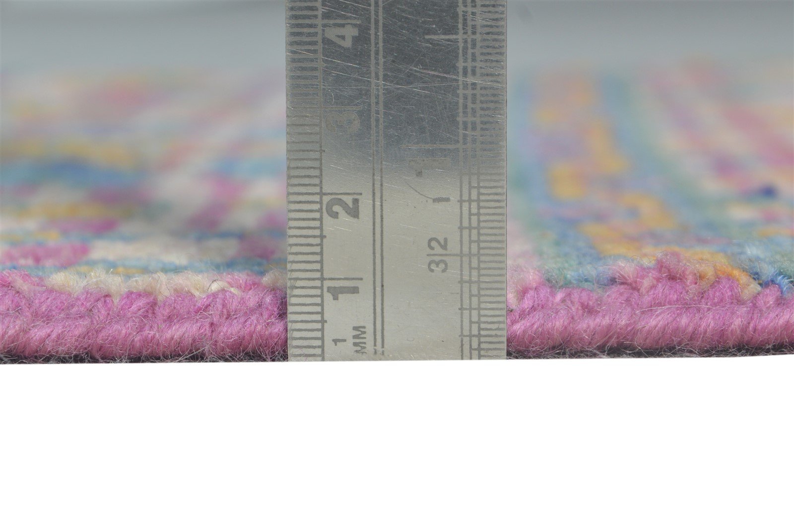 Hand Knotted Pink Wool Rug 2' X 2' Persian Oushak Oriental Small Carpet 7865159057557