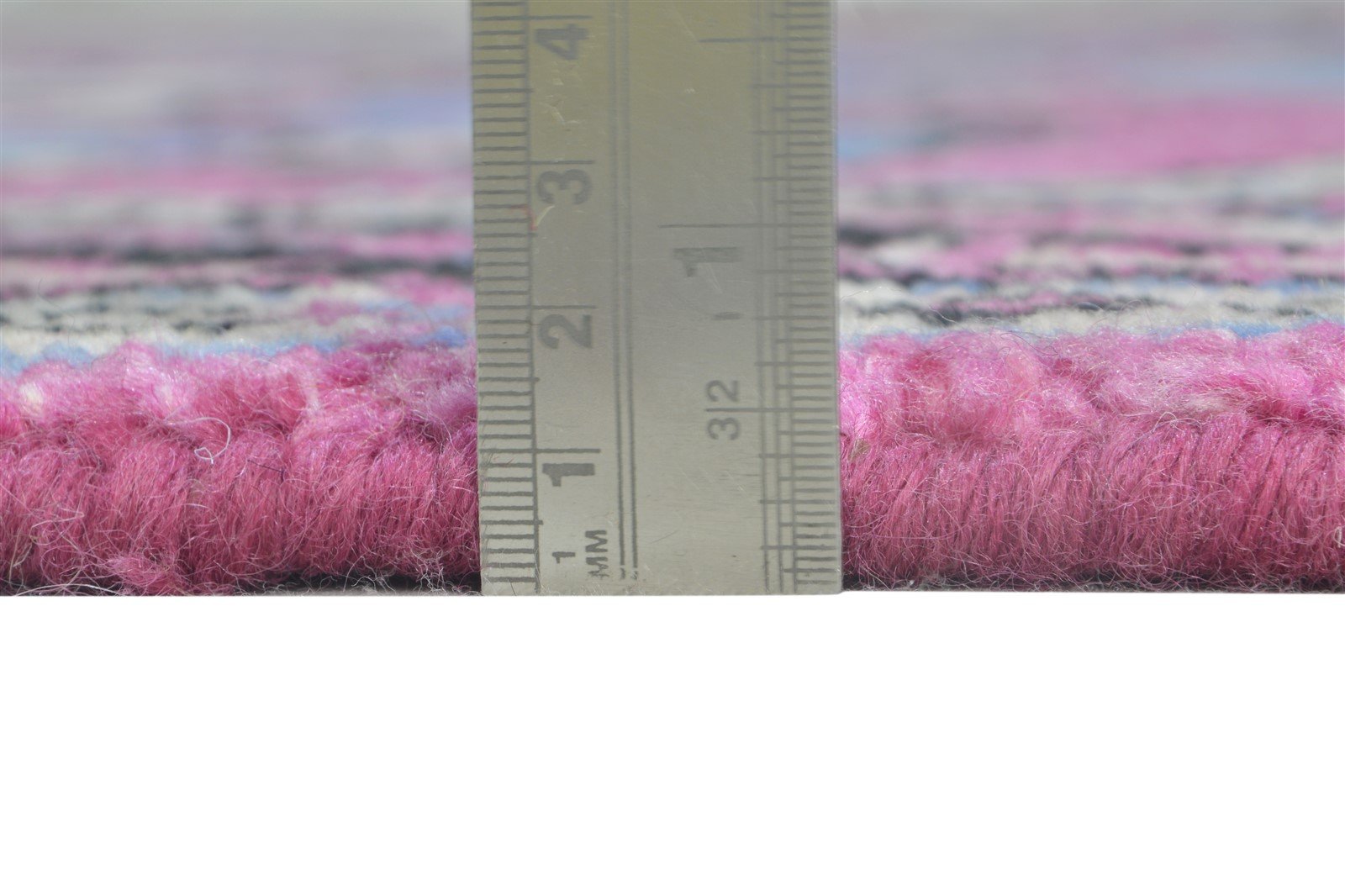 Hand Knotted Pink Wool Rug 4' X 8' Persian Serapi Oriental Room Size Runner 7864982438037