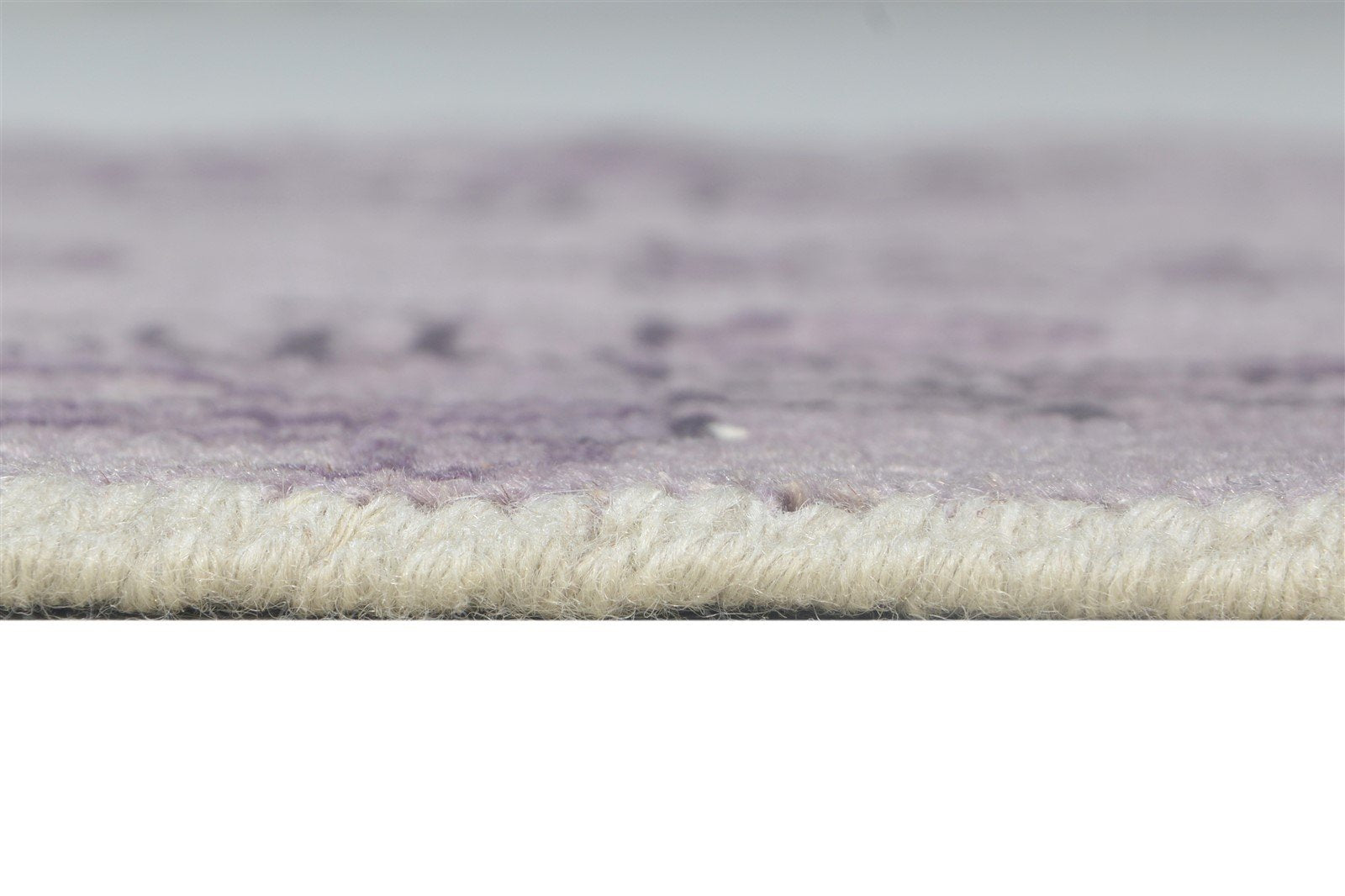 Hand Knotted Purple Wool Rug 2' X 2' Persian Oushak Oriental Small Carpet 7864926208149