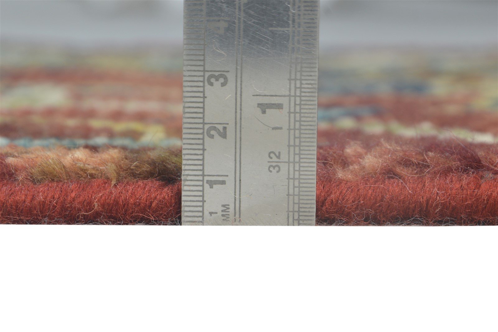 Hand Knotted Red New Zealand Wool Rug 3X4 Persian Oushak Oriental Small Carpet 7865179177109