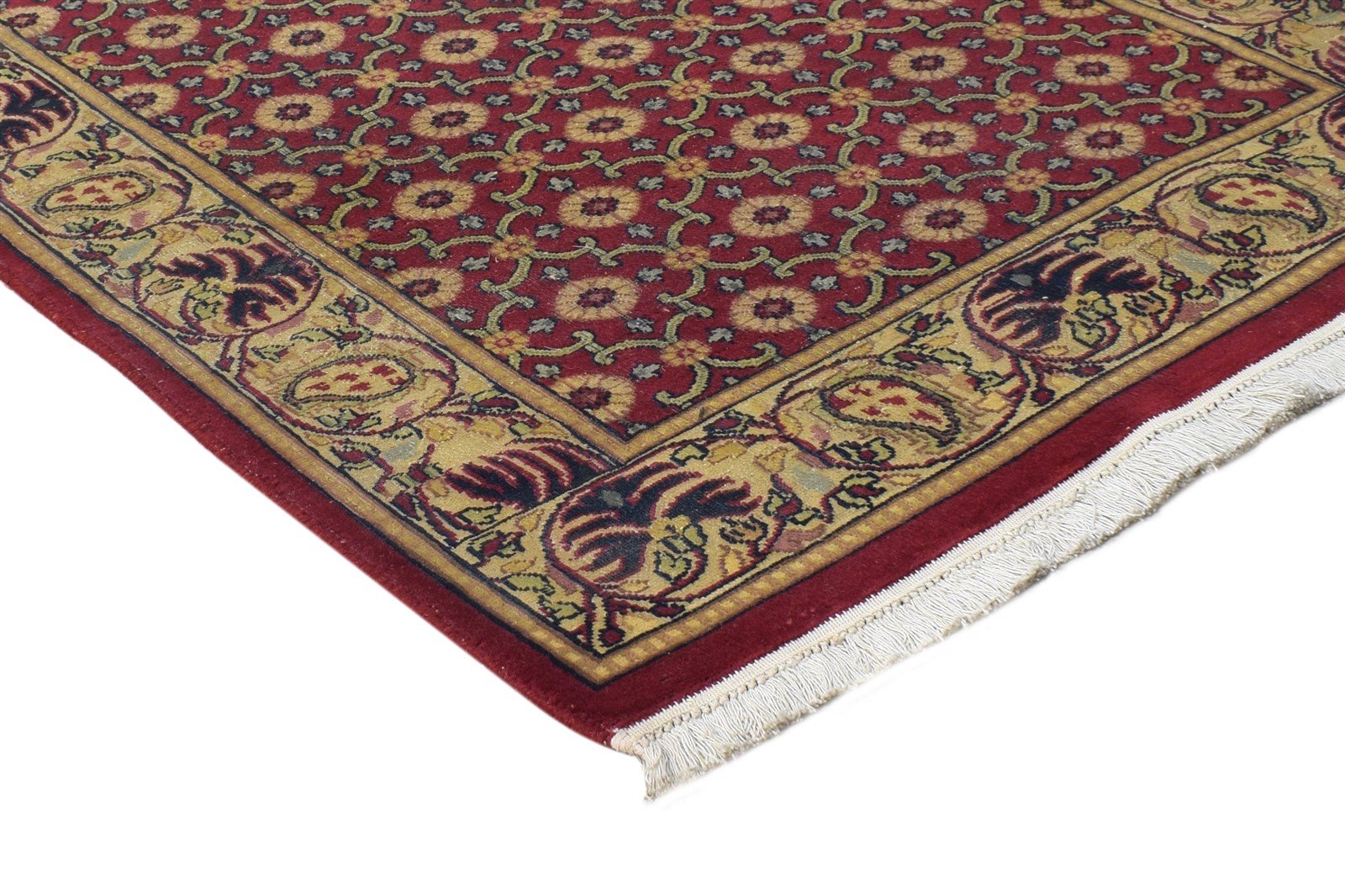 Hand Knotted Red Wool Rug 2'6 X 5' Persian Bijar Oriental Small Carpet 7864676188309