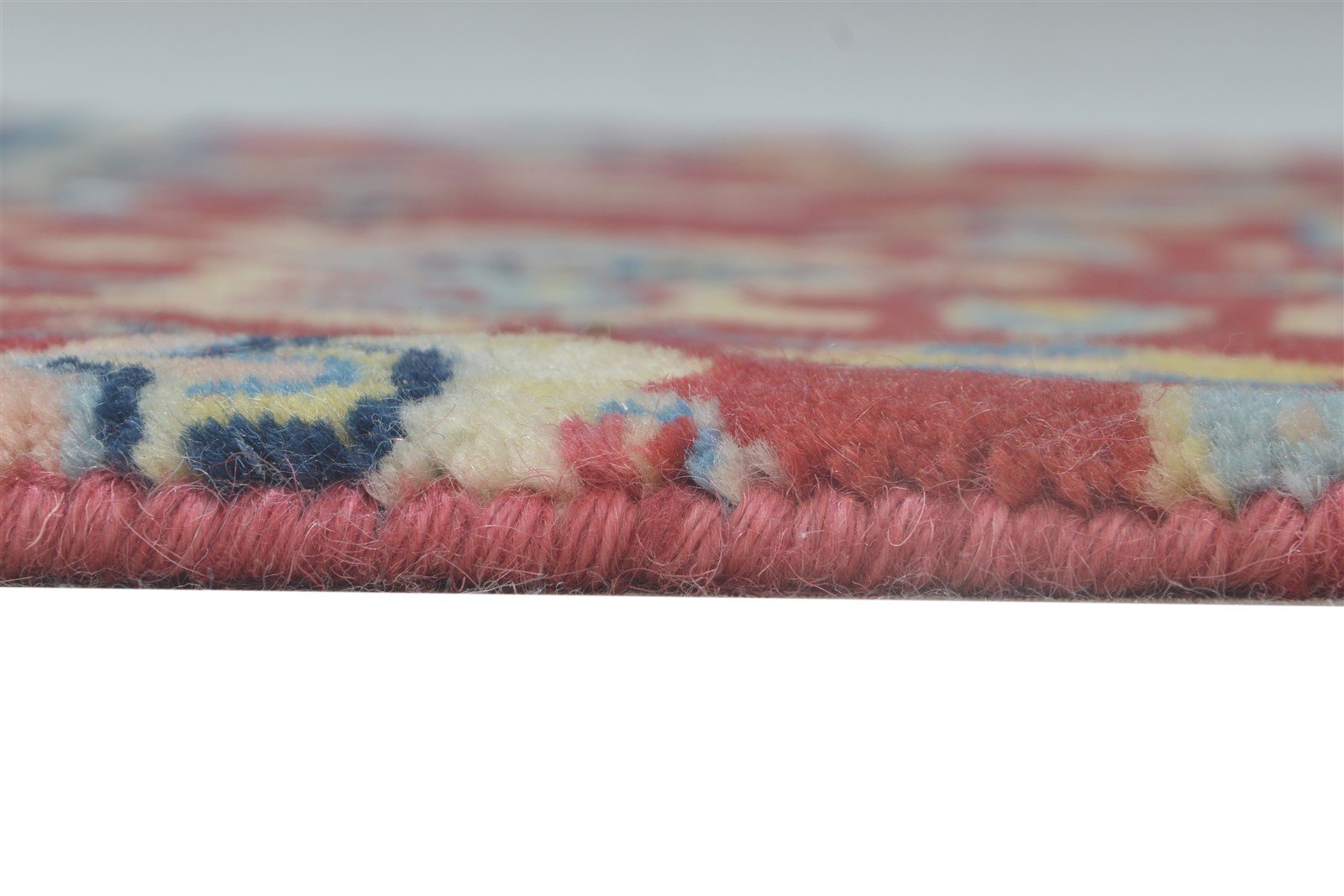 Hand Knotted Red Wool Rug 2' X 3' Persian Kashan Oriental Small Carpet 7864333435029