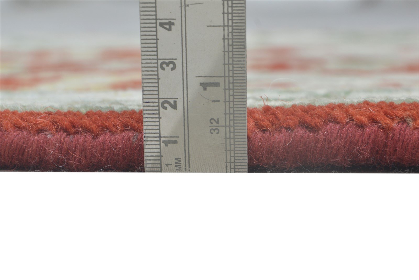 Hand Knotted Red Wool Rug 2' X 3' Persian Oushak Oriental Small Carpet 7864191549589