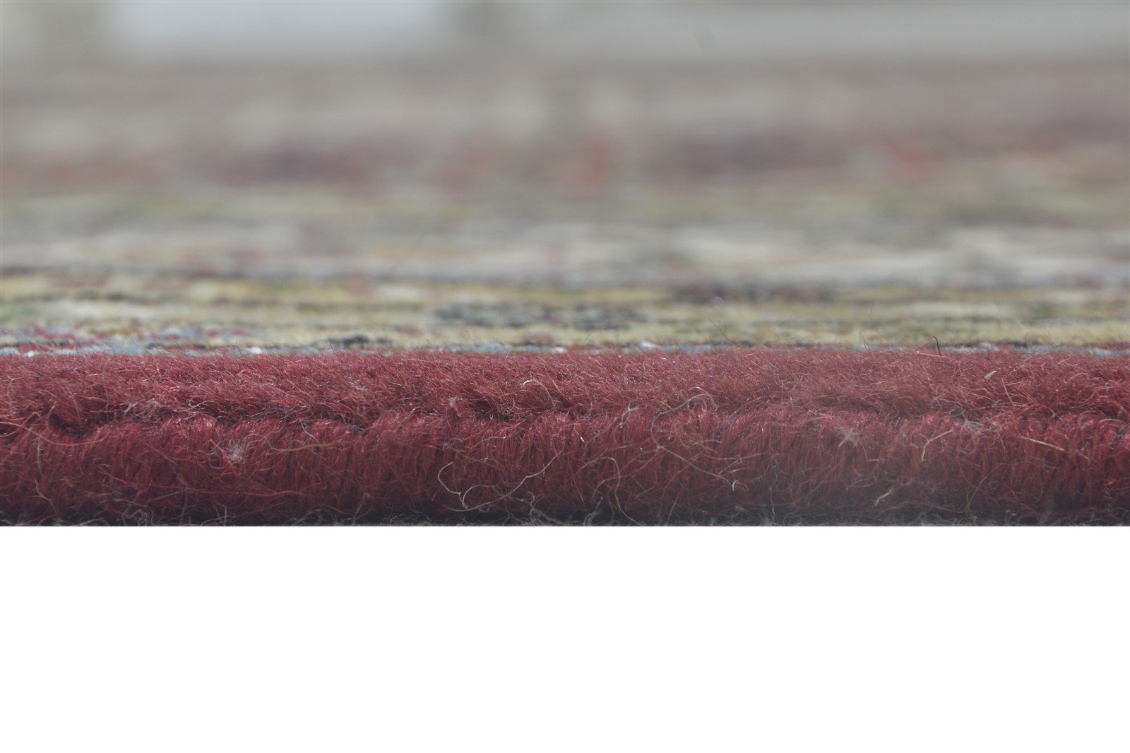 Hand Knotted Red Wool Rug 6' X 8' Persian Bijar Oriental Large Carpet 7864346837141