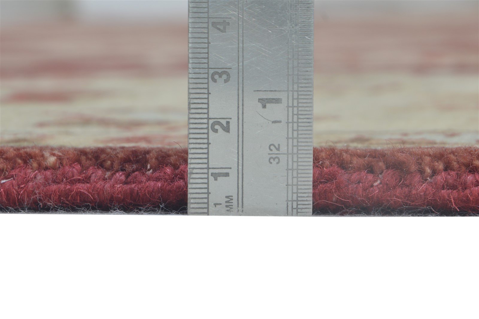 Hand Knotted Red Wool Rug 8' X 10' Persian Kashan Oriental Large Carpet 7864619401365