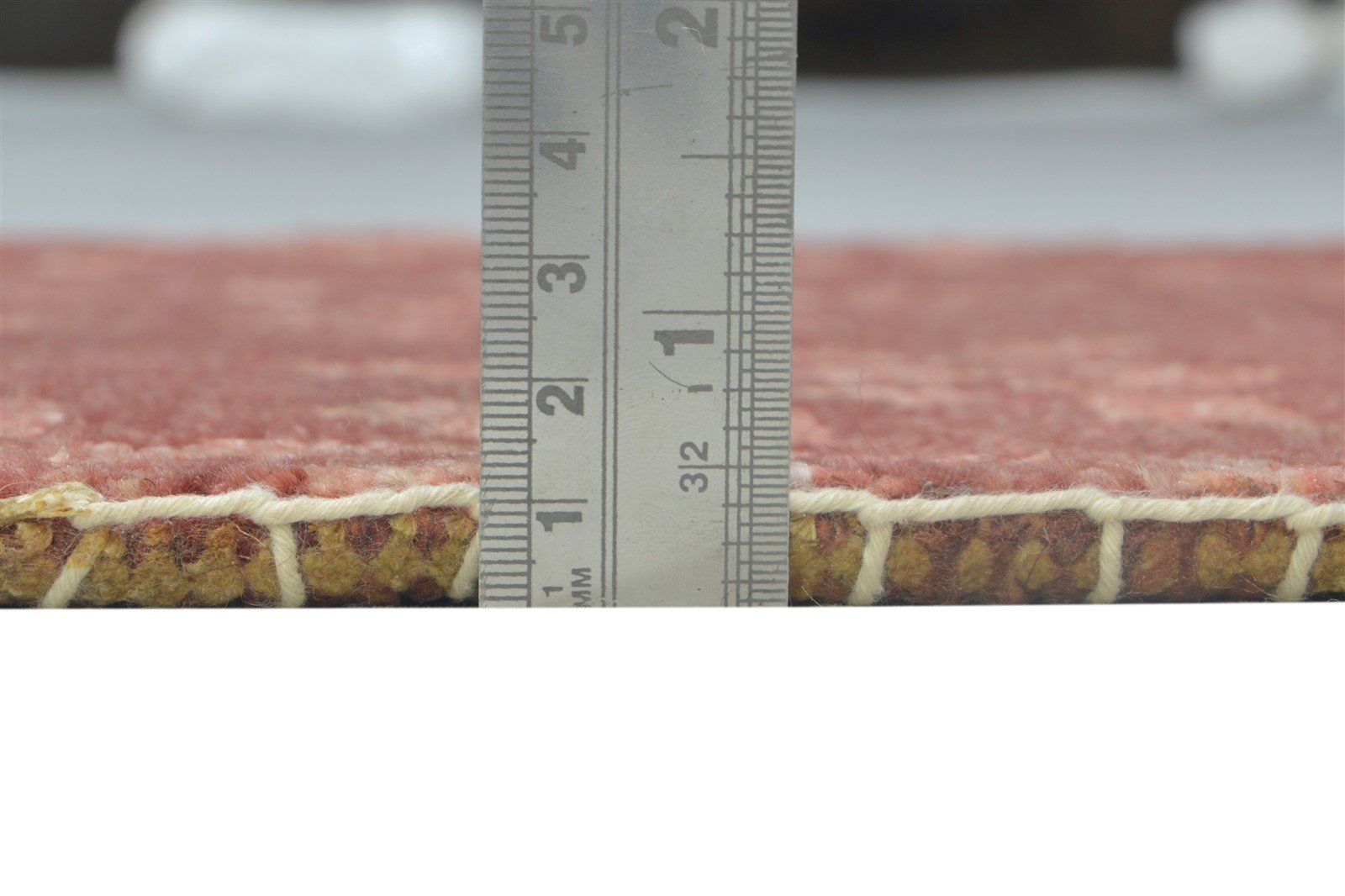 Hand Knotted Red Wool / Silk Rug 2' X 2' Modern Moroccan Trellis Small Carpet 7864132632725