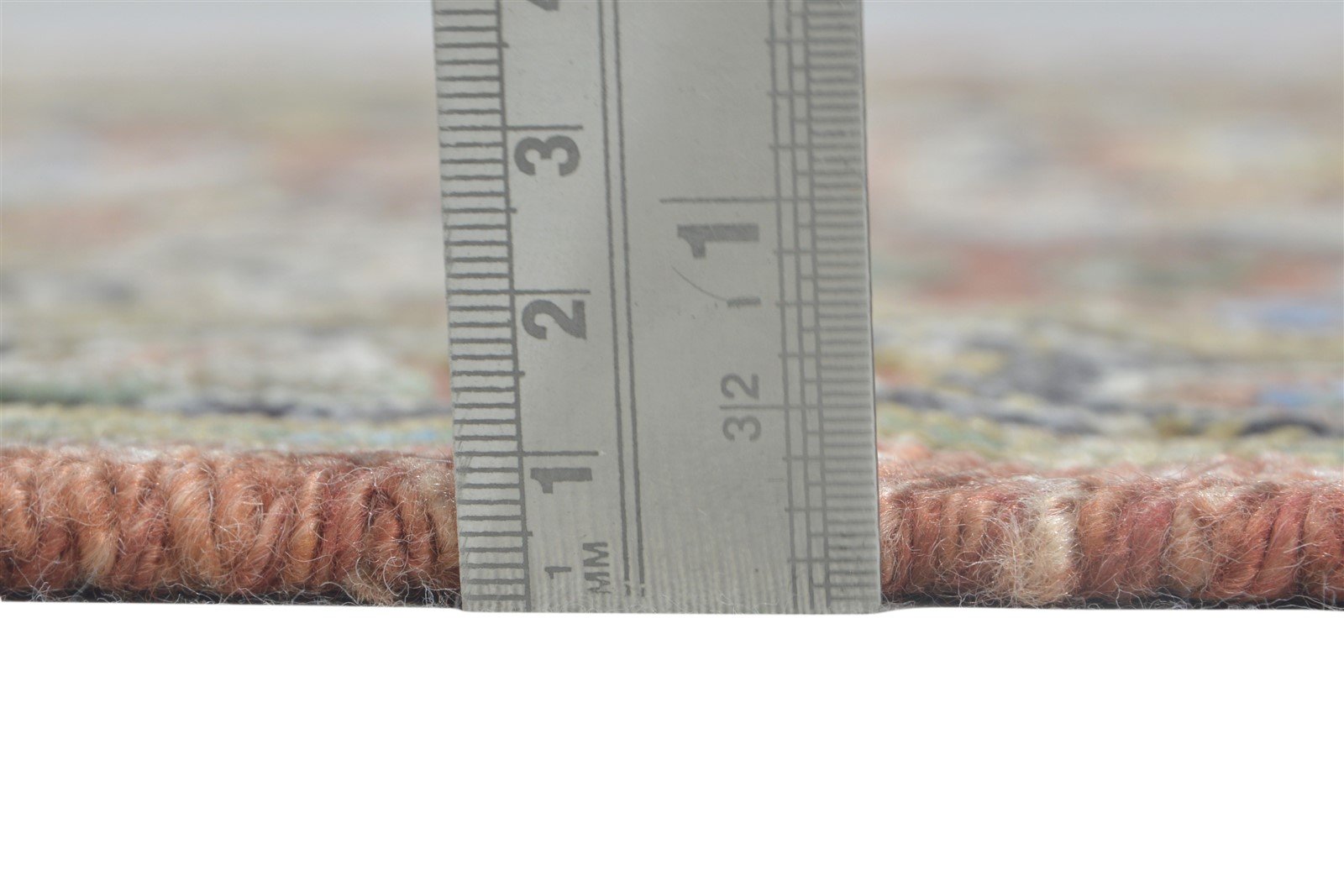 Hand Knotted Rust Rayon From Bamboo Rug 3X10 Persian Kazak Oriental Small Runner 7864997314709