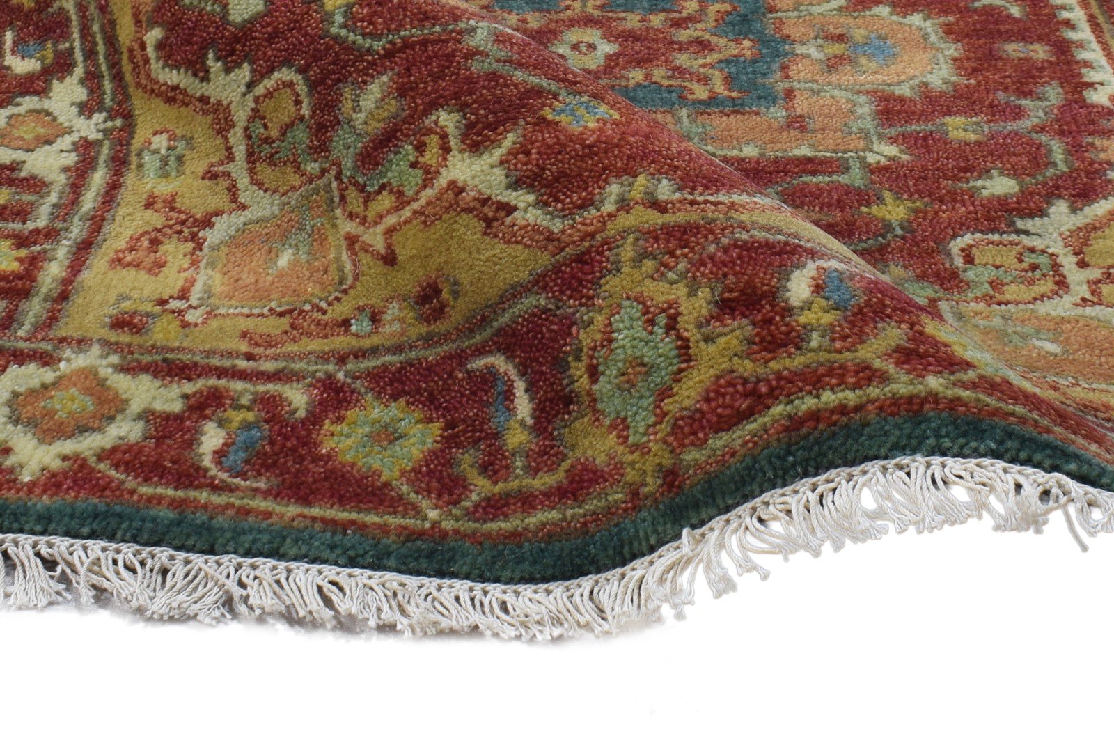 Hand Knotted Rust Wool Rug 2'6 X 12' Persian Kazak Oriental Small Runner 7864997675157