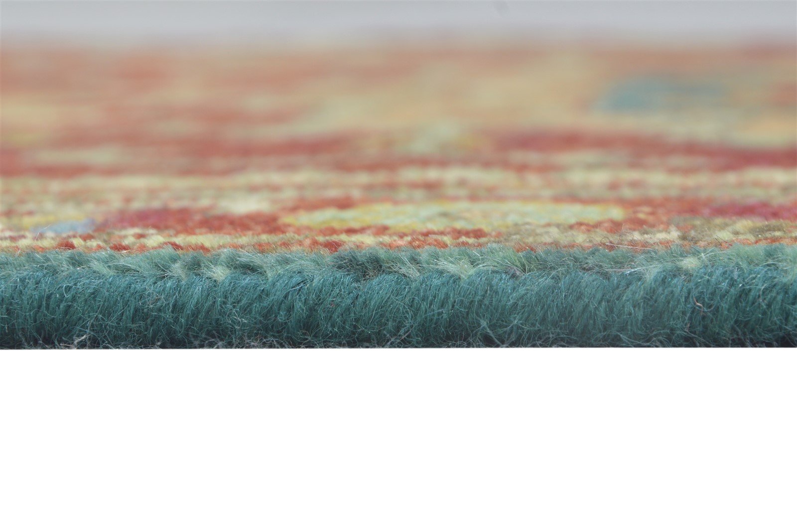 Hand Knotted Rust Wool Rug 2'6 X 12' Persian Kazak Oriental Small Runner 7864997675157