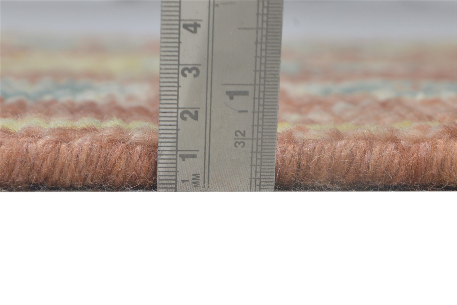 Hand Knotted Rust Wool Rug 2' X 3' Persian Oushak Oriental Small Carpet 7864326881429
