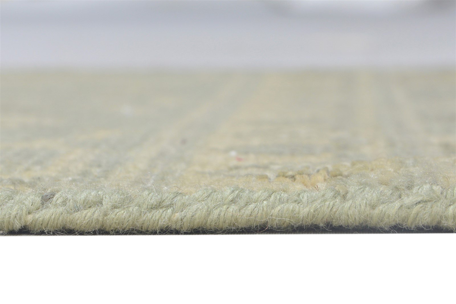 Hand Knotted Sage Wool Rug 2' X 2' Persian Oushak Oriental Small Carpet 7864122015893