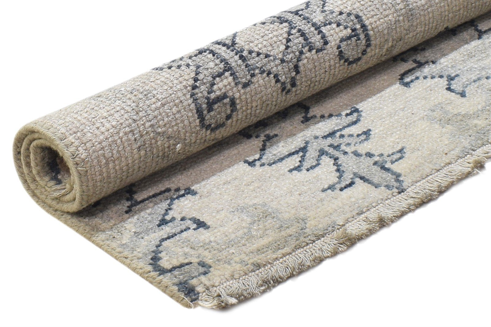 Timothea Hand Knotted Sage Wool Rug 3' X 2' Persian Moroccan Oriental 7864498258069