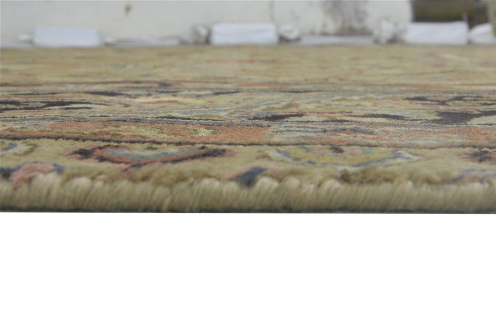 Hand Knotted Sage Wool Rug 9' X 12' Persian Tabriz Oriental Large Carpet 7864173461653