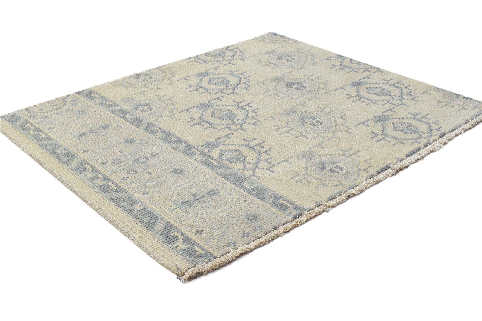 Hand Knotted Sand Wool Rug 2'6 X 3' Persian Bokhara Oriental Small Carpet 7864330584213