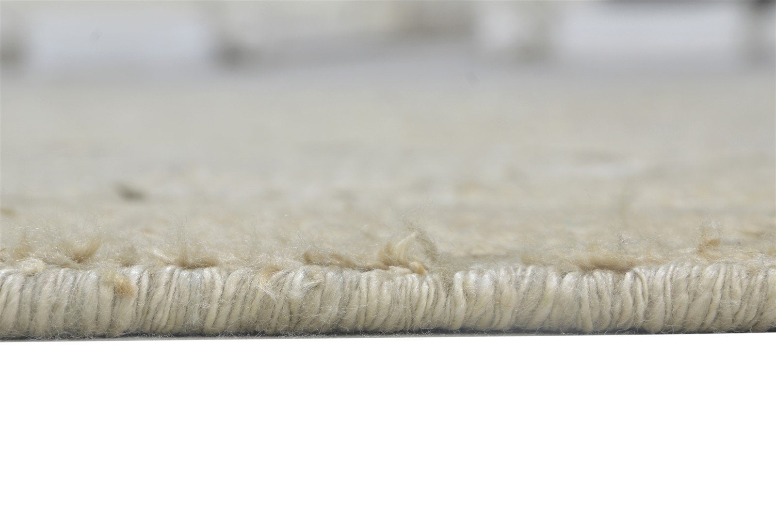 Hand Knotted Sand Wool Rug 5' X 7' Modern Moroccan Trellis Room Size Carpet 7864157667477