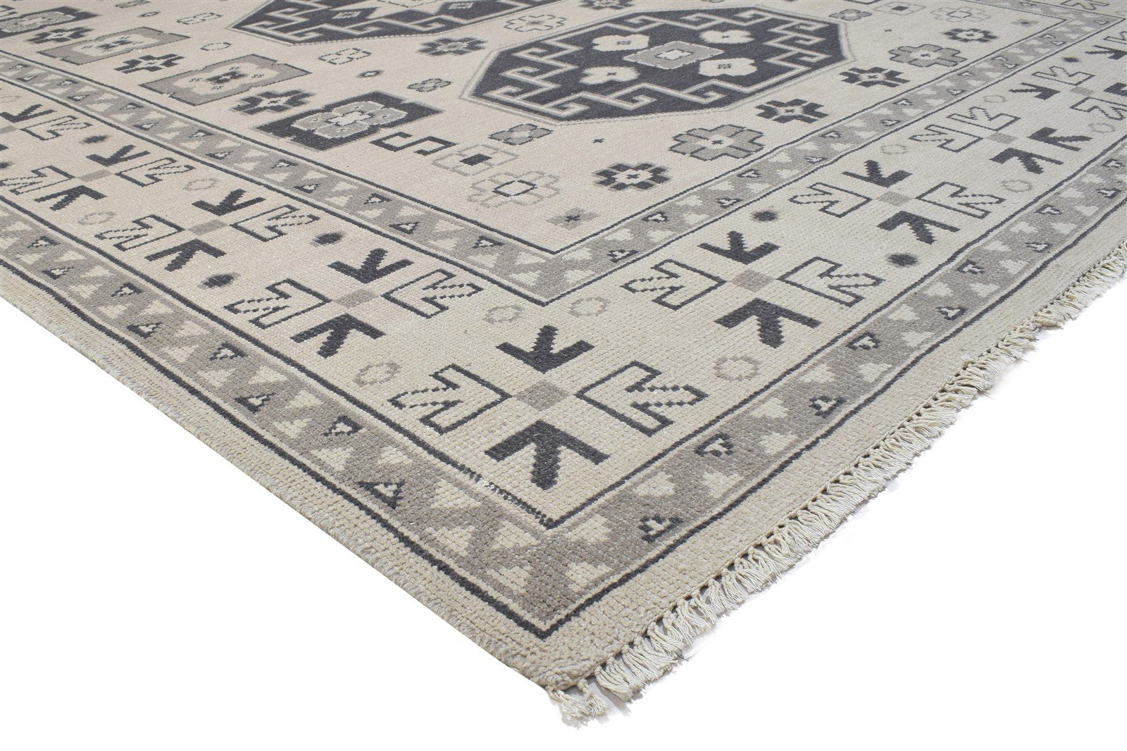 Hand Knotted Sand Wool Rug 8' X 10' Persian Khotan Oriental Large Carpet 7864176410773