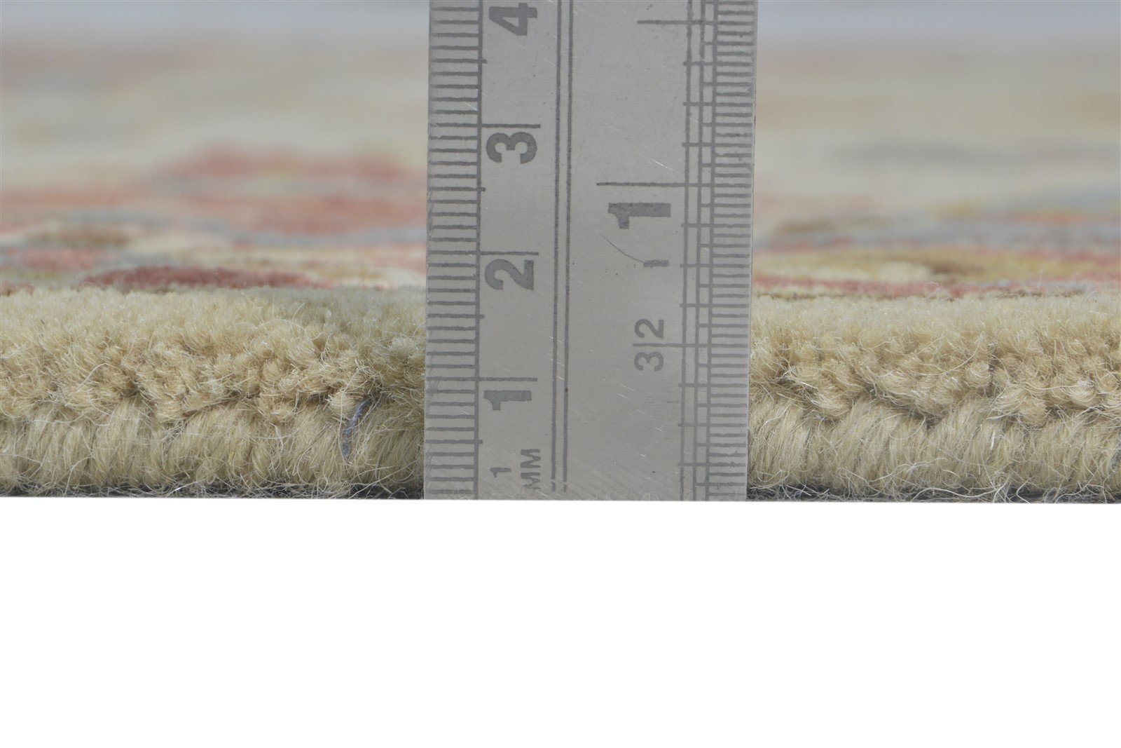 Hand Tufted Beige Wool Rug 3' X 5' Persian Oushak Oriental Room Size Carpet 7865176457365