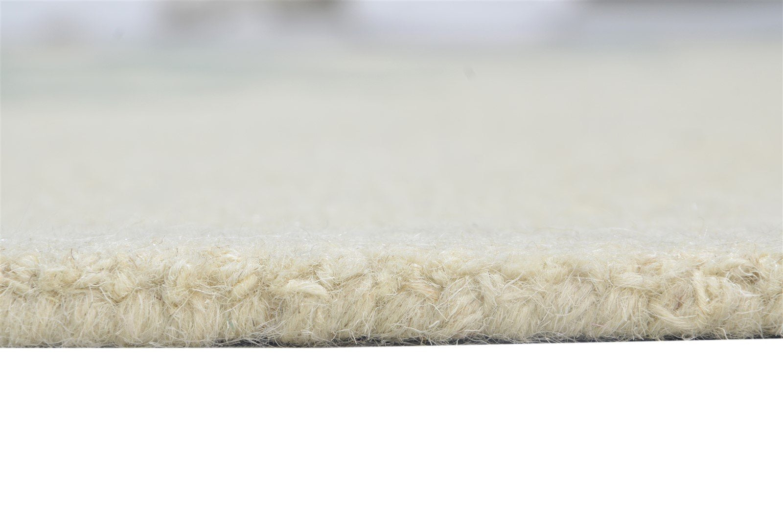 Hand Tufted Beige Wool Rug 5' X 7' Modern French Floral Room Size Carpet 7864108908693