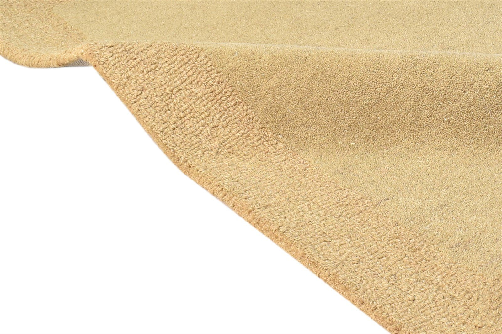 Hand Tufted Brown Wool Rug 2'6 X 3' Modern Scandinavian Bordered Small Carpet 7865080021141