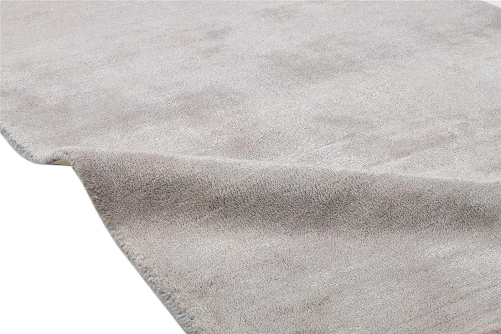 Hand Tufted Brown Wool Rug 3' X 5' Modern Scandinavian Solid Room Size Carpet 7864142626965