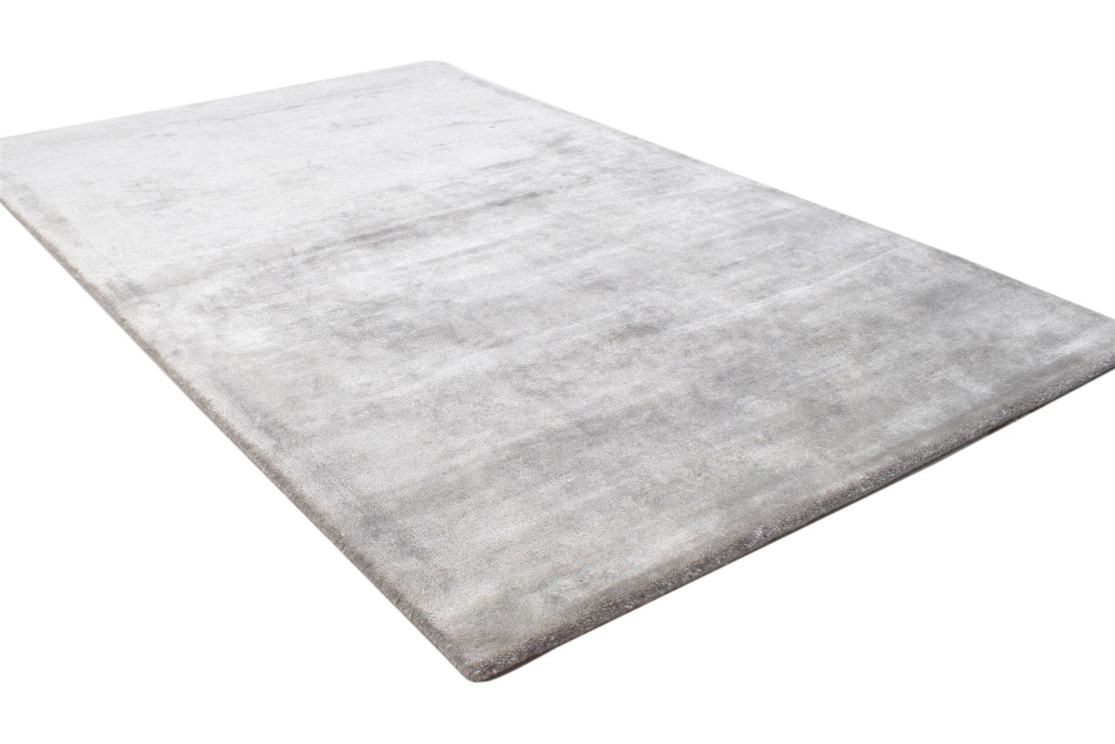 Hand Tufted Brown Wool Rug 3' X 5' Modern Scandinavian Solid Room Size Carpet 7864143216789