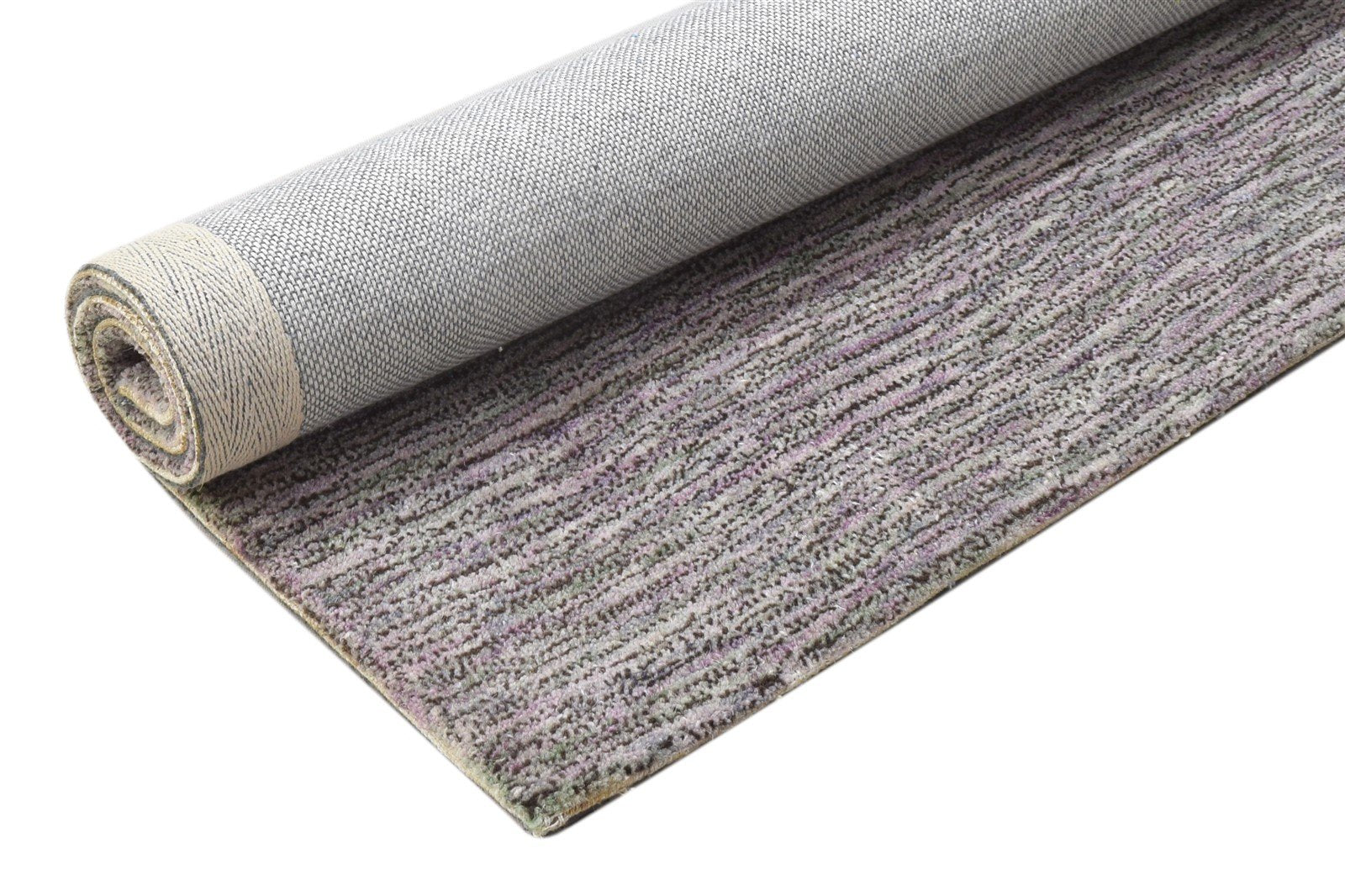 Hand Tufted Charcoal Wool Rug 2' X 3' Modern Scandinavian Solid Small Carpet 7864139808917