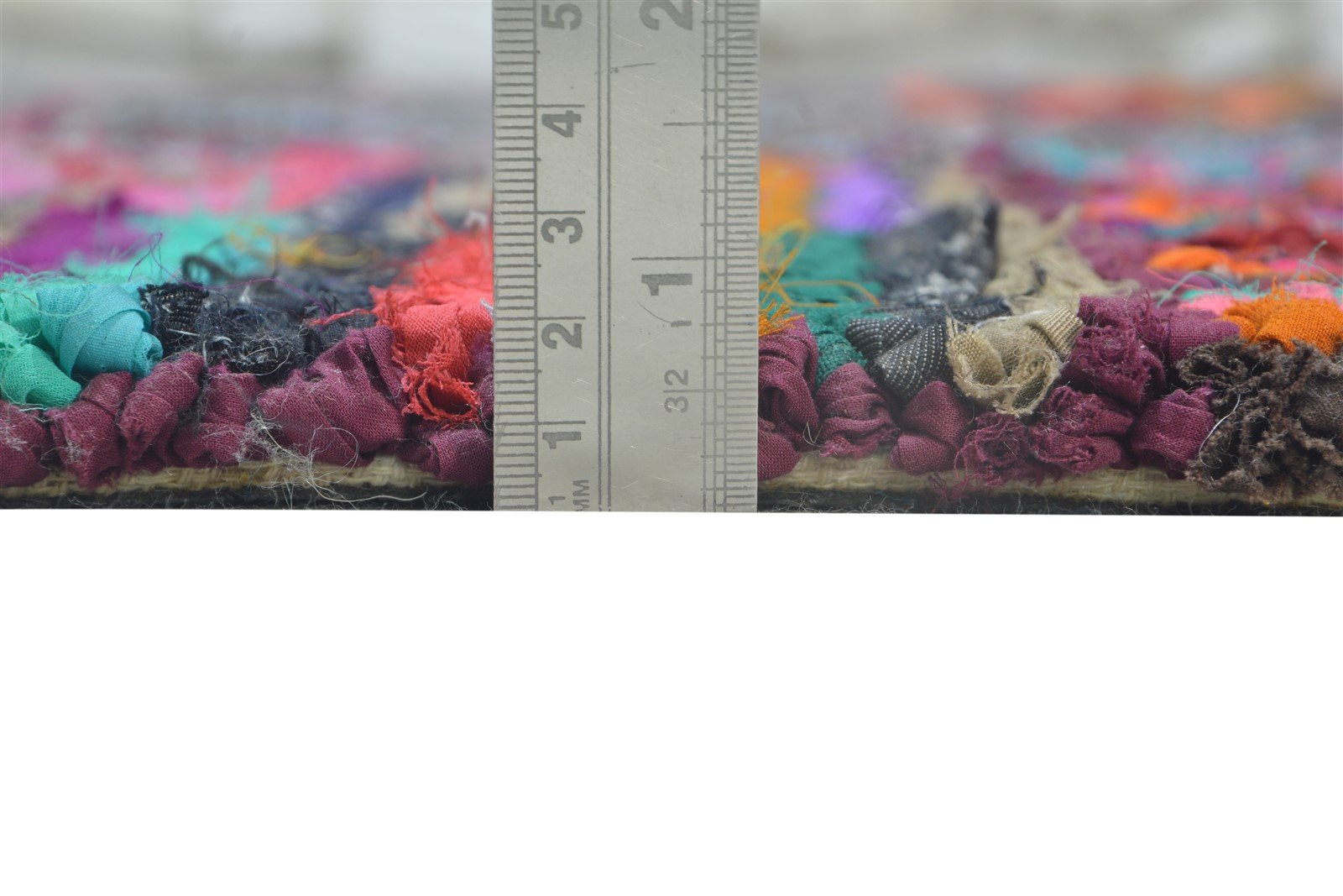 Hand Tufted Colorful Cotton Polyester Rug 5X8 Modern Bohemian Geometric Room Size 7865131991189