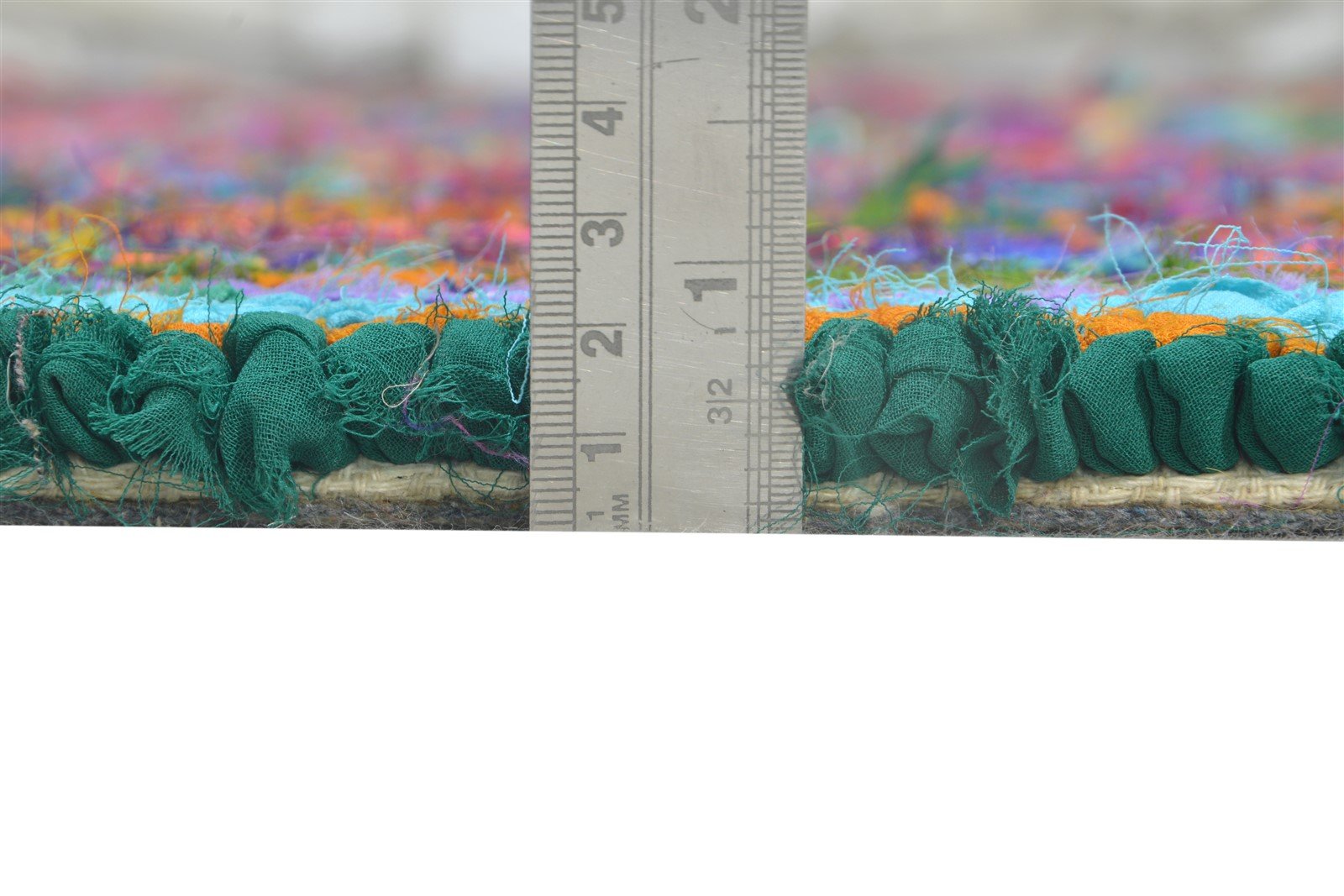 Hand Tufted Colorful Cotton Polyester Rug 5X8 Modern Bohemian Geometric Room Size 7865132253333