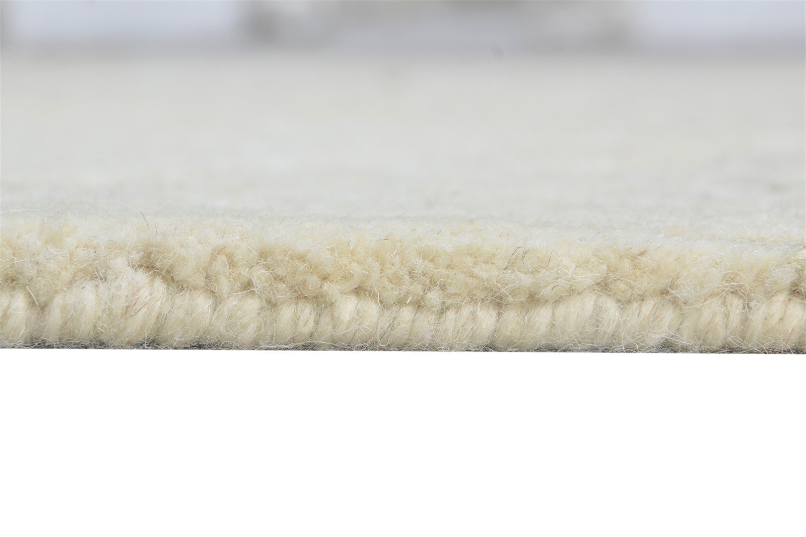 Hand Tufted Cream Wool Rug 4' X 6' Modern Moroccan Trellis Room Size Carpet 7865056264341