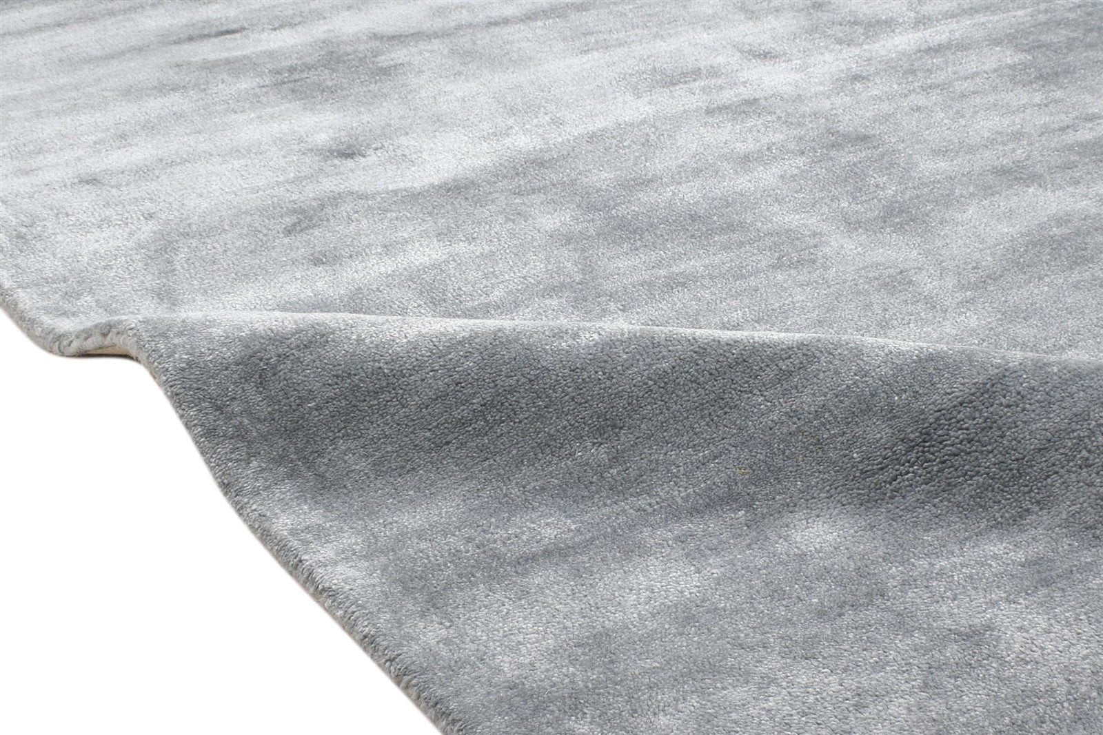 Hand Tufted Dark Grey Wool Rug 3X5 Modern Scandinavian Solid Room Size Carpet 7864142790805