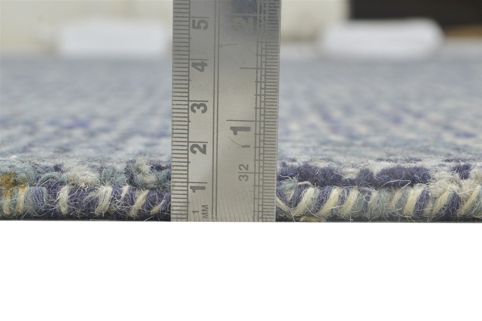 Hand Tufted Dark Grey Wool Rug 8X11 Modern Scandinavian Geometric Large Carpet 7864142168213