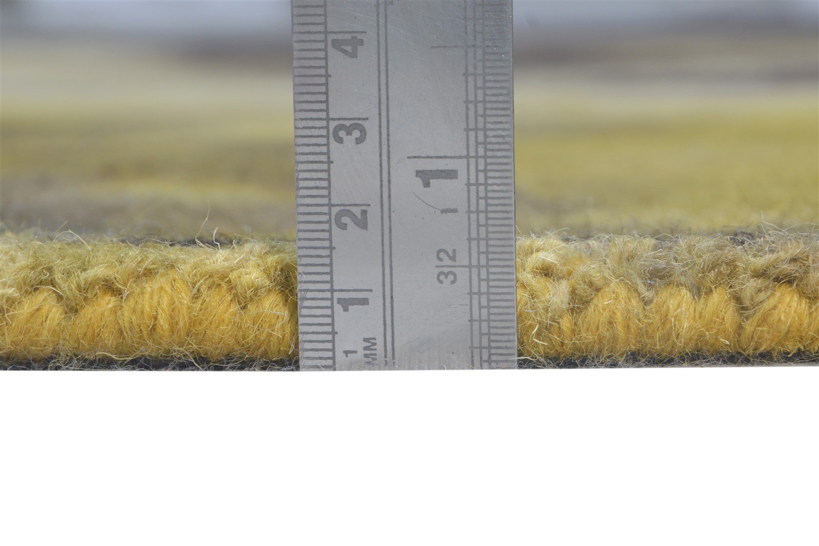 Hand Tufted Gold Wool Rug 5' X 8' Modern Shibori Tie Dye Room Size Carpet 7865202966677