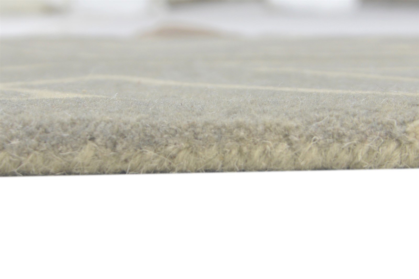 Hand Tufted Grey Wool Rug 2' X 3' Modern Scandinavian Arrows Small Carpet 7860695924885