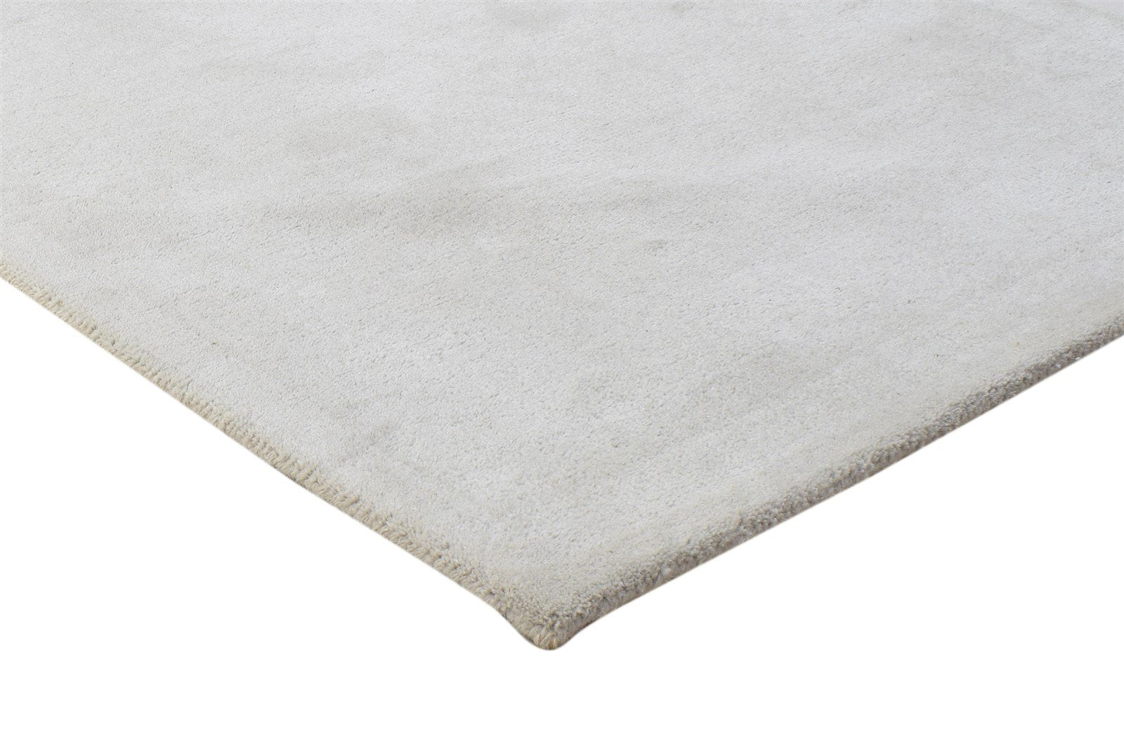 Hand Tufted Grey Wool Rug 3' X 5' Modern Scandinavian Solid Room Size Carpet 7864311578773
