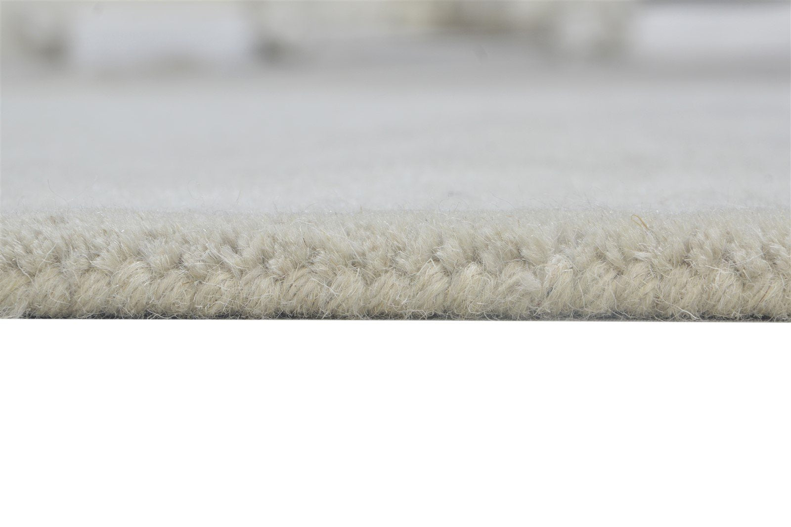 Hand Tufted Grey Wool Rug 3' X 5' Modern Scandinavian Solid Room Size Carpet 7864311578773
