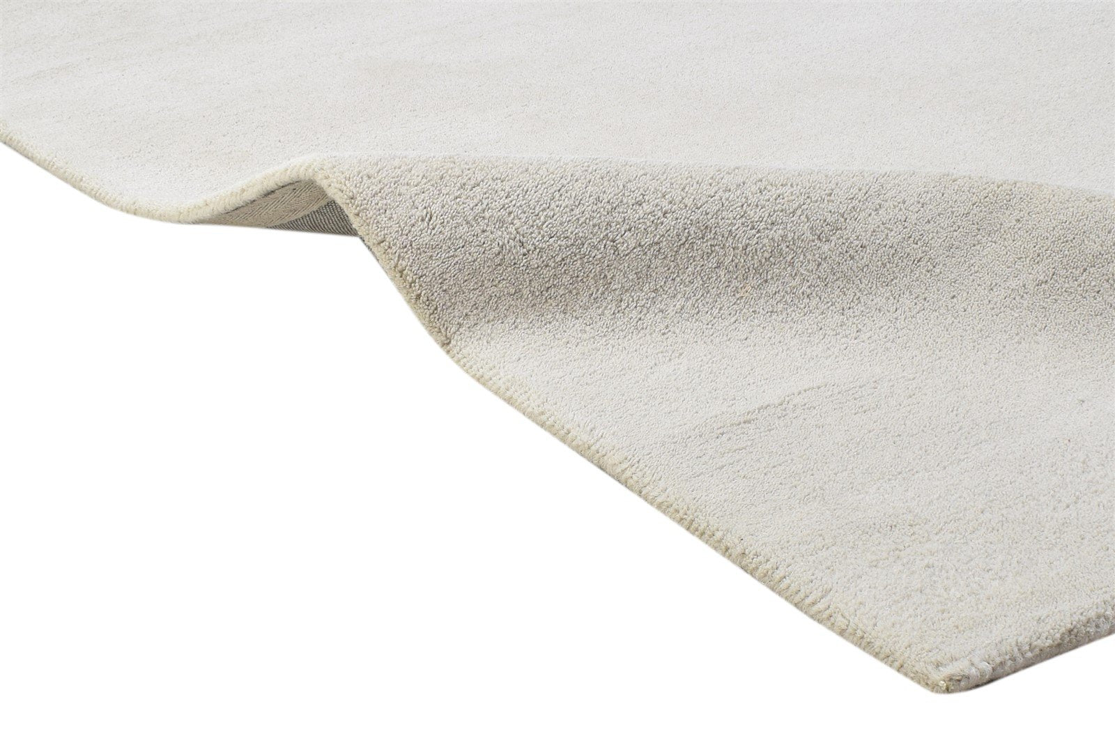 Hand Tufted Grey Wool Rug 3' X 5' Modern Scandinavian Solid Room Size Carpet 7864311251093