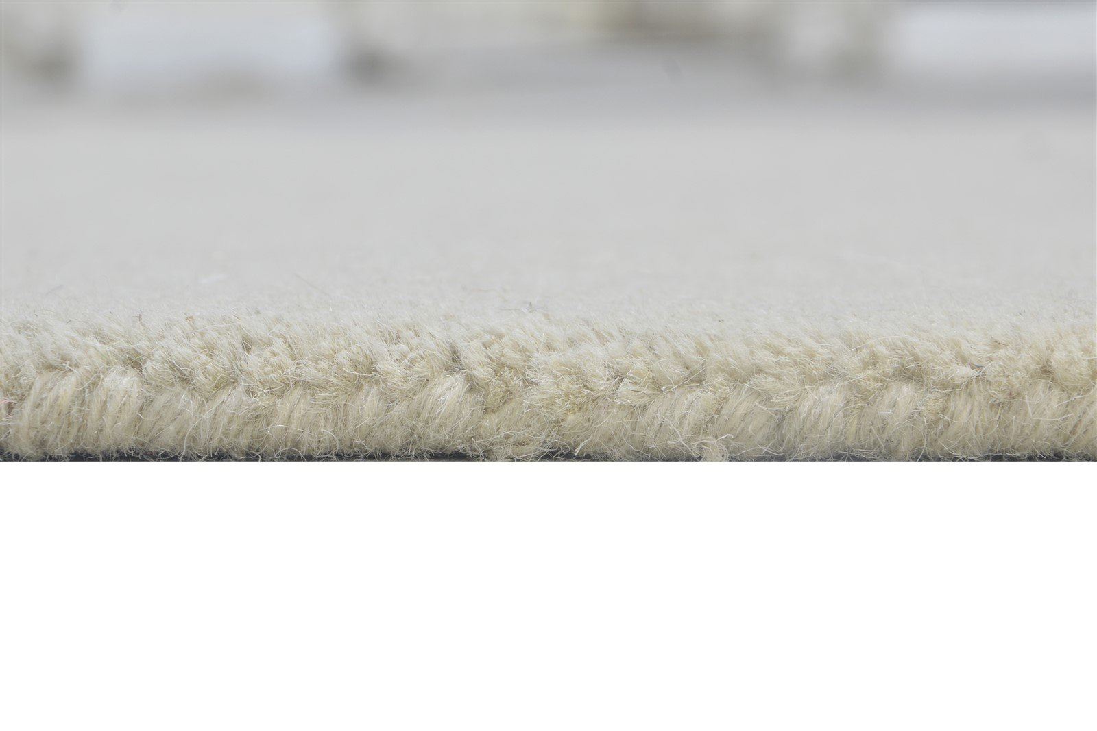 Hand Tufted Grey Wool Rug 3' X 5' Modern Scandinavian Solid Room Size Carpet 7864311251093
