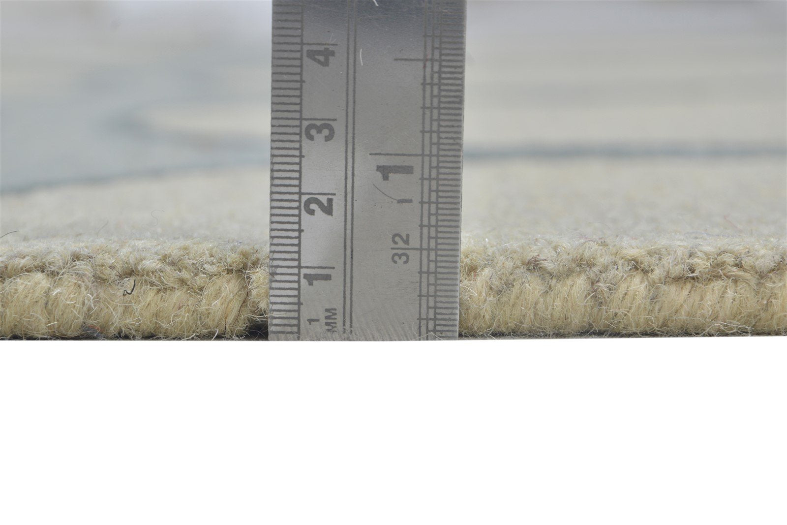 Hand Tufted Grey Wool Rug 5' X 8' Modern Scandinavian Circles Room Size Carpet 7864243617941