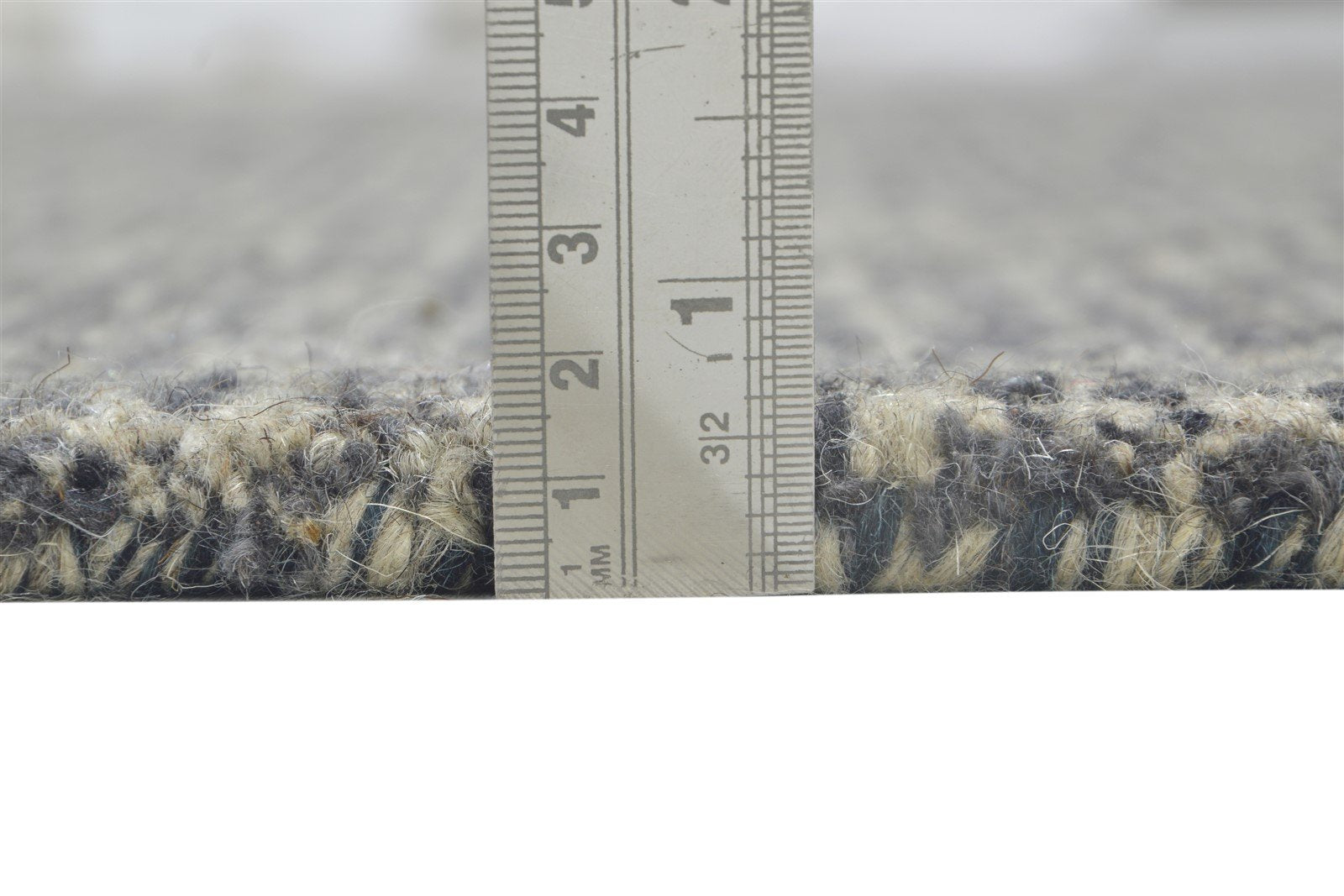 Hand Tufted Grey Wool Rug 5' X 8' Modern Scandinavian Solid Room Size Carpet 7864109269141