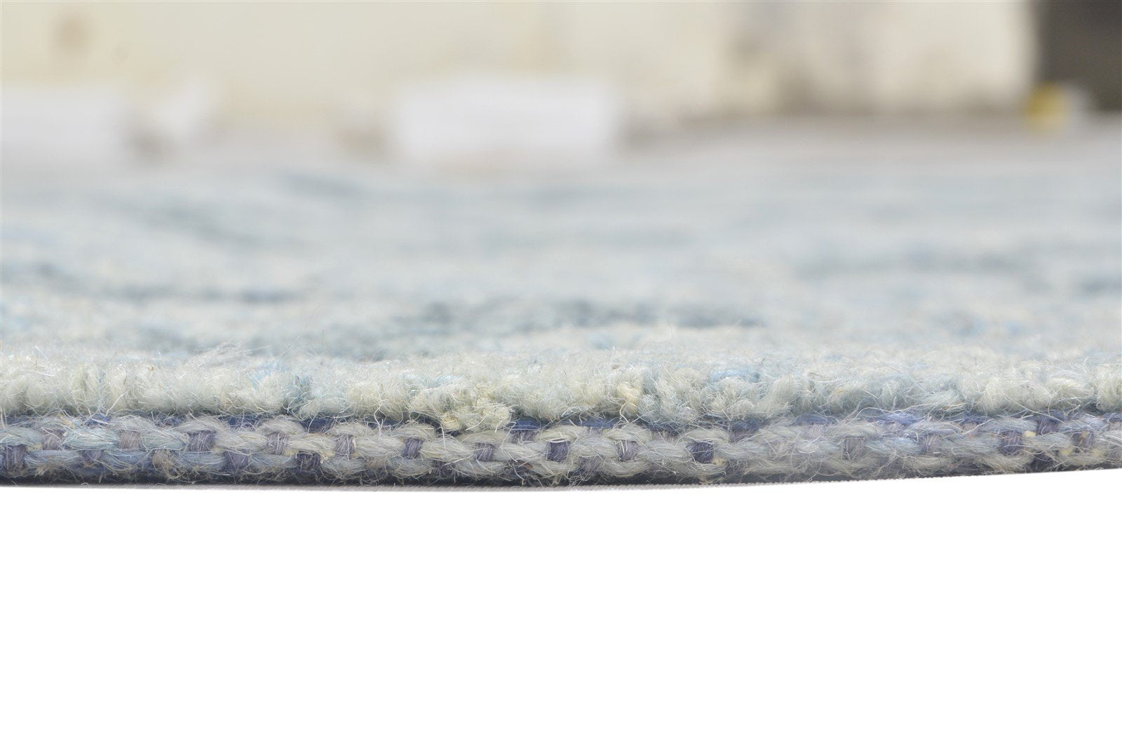 Hand Tufted Grey Wool Rug 5' X 8' Modern Scandinavian Trellis Room Size Carpet 7864094064789