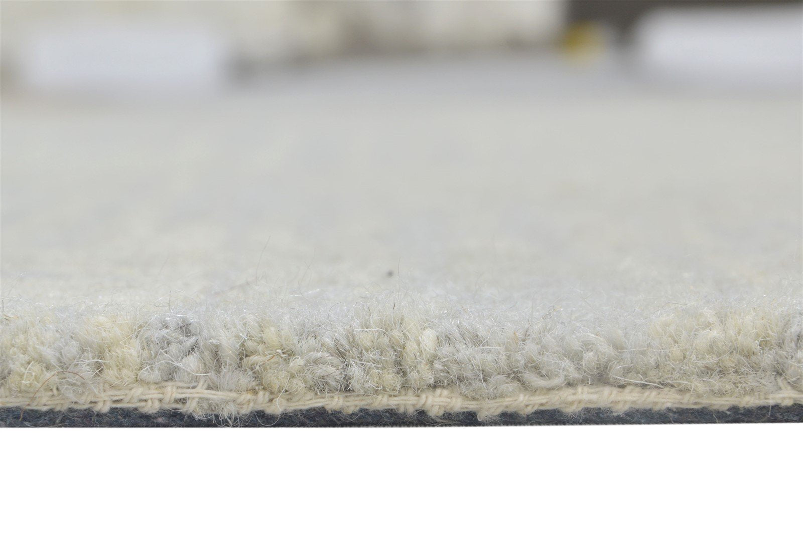 Hand Tufted Grey Wool Rug 5' X 8' Modern Scandinavian Triangles Room Size Carpet 7864093573269