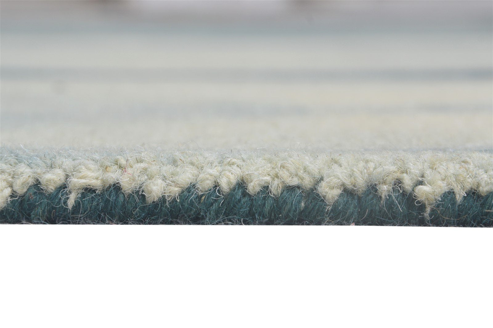 Hand Tufted Grey Wool Rug 5' X 8' Modern Shibori Tie Dye Room Size Carpet 7865174687893
