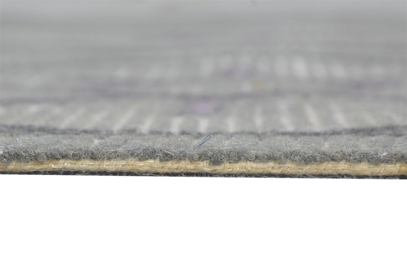 Hand Tufted Light Grey Wool Rug 5' X 8' Modern Moroccan Trellis Room Size Carpet 7865054888085