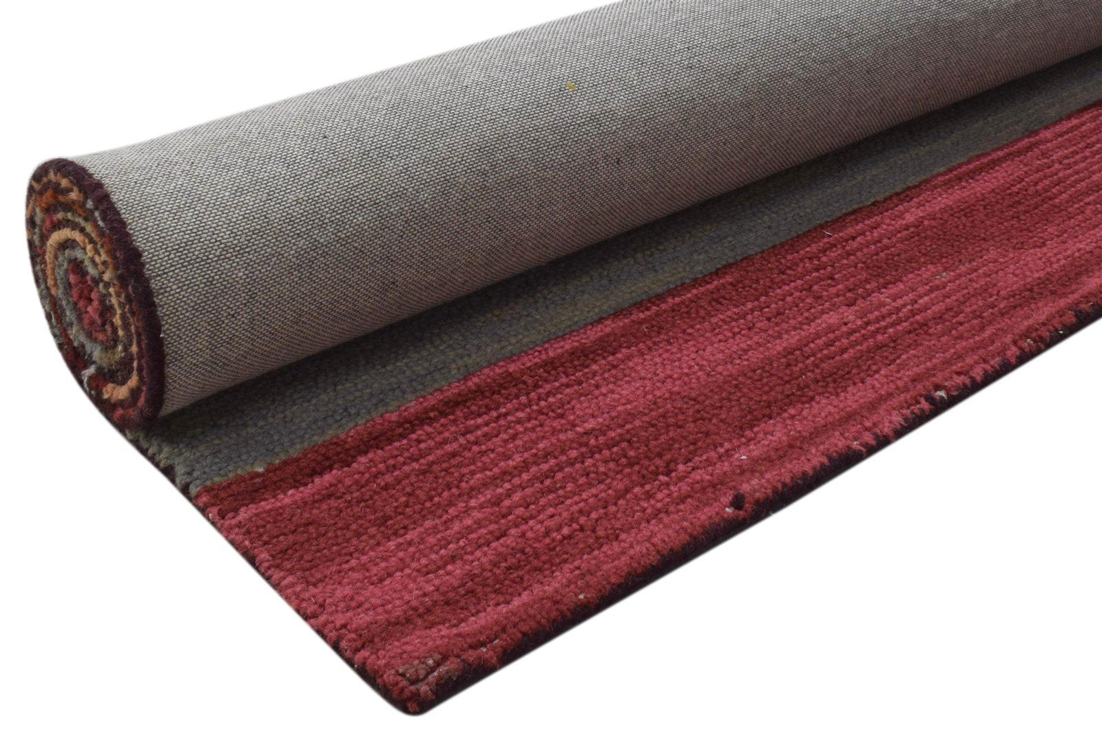 Hand Tufted Multi Color Wool Rug 5X8 Modern Scandinavian Striped Room Size 7860706705557