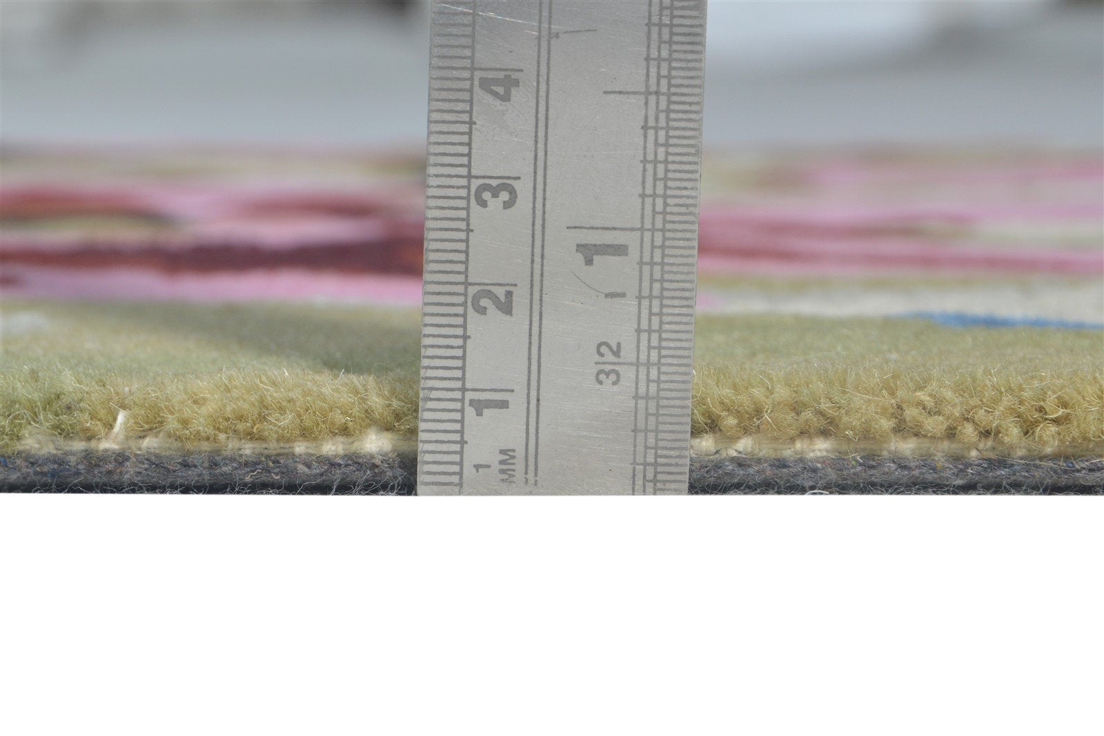 Hand Tufted Pink Wool Rug 2' X 3' Transitional European Floral Small Carpet 7865179930773