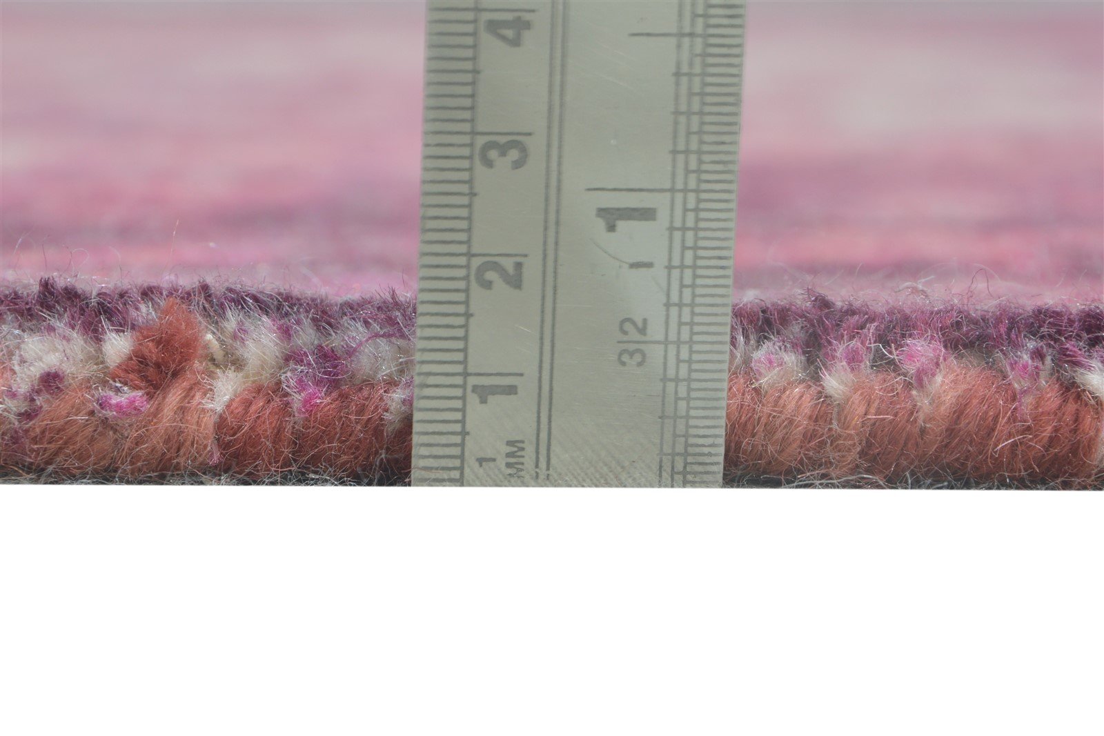Hand Tufted Pink Wool Rug 5X8 Transitional Oriental Medallion Room Size Carpet 7864628445333