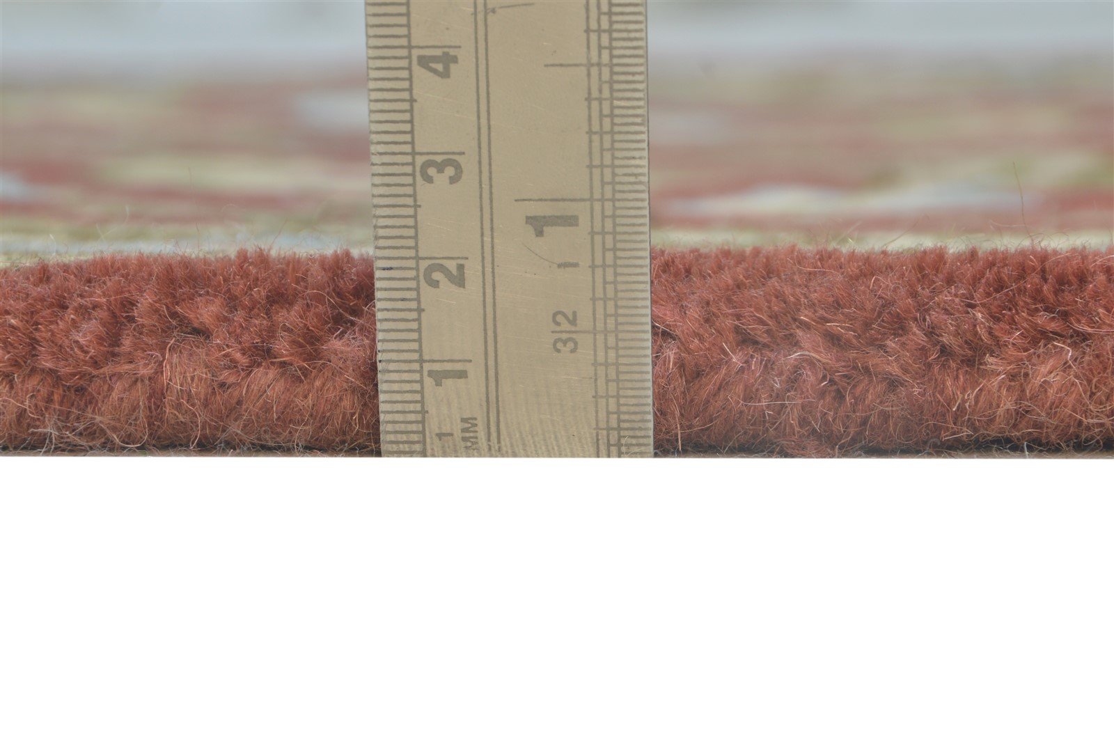 Hand Tufted Red Wool Rug 2' X 5' Persien Kashan Oriental Small Carpet 7864853659797
